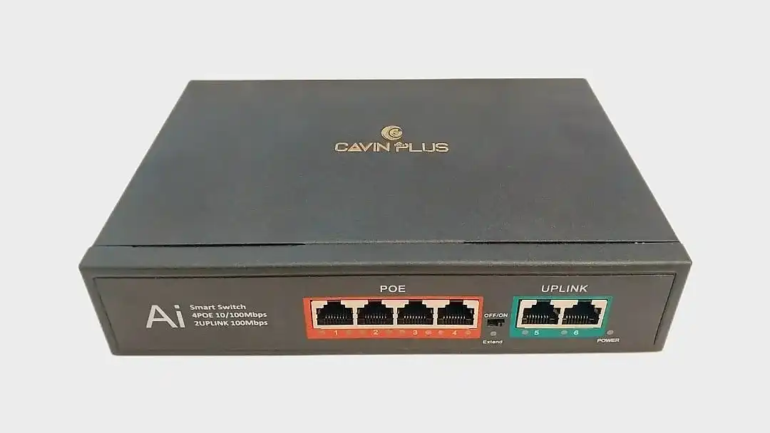 4 Port PoE Switch 10/100 Mbps