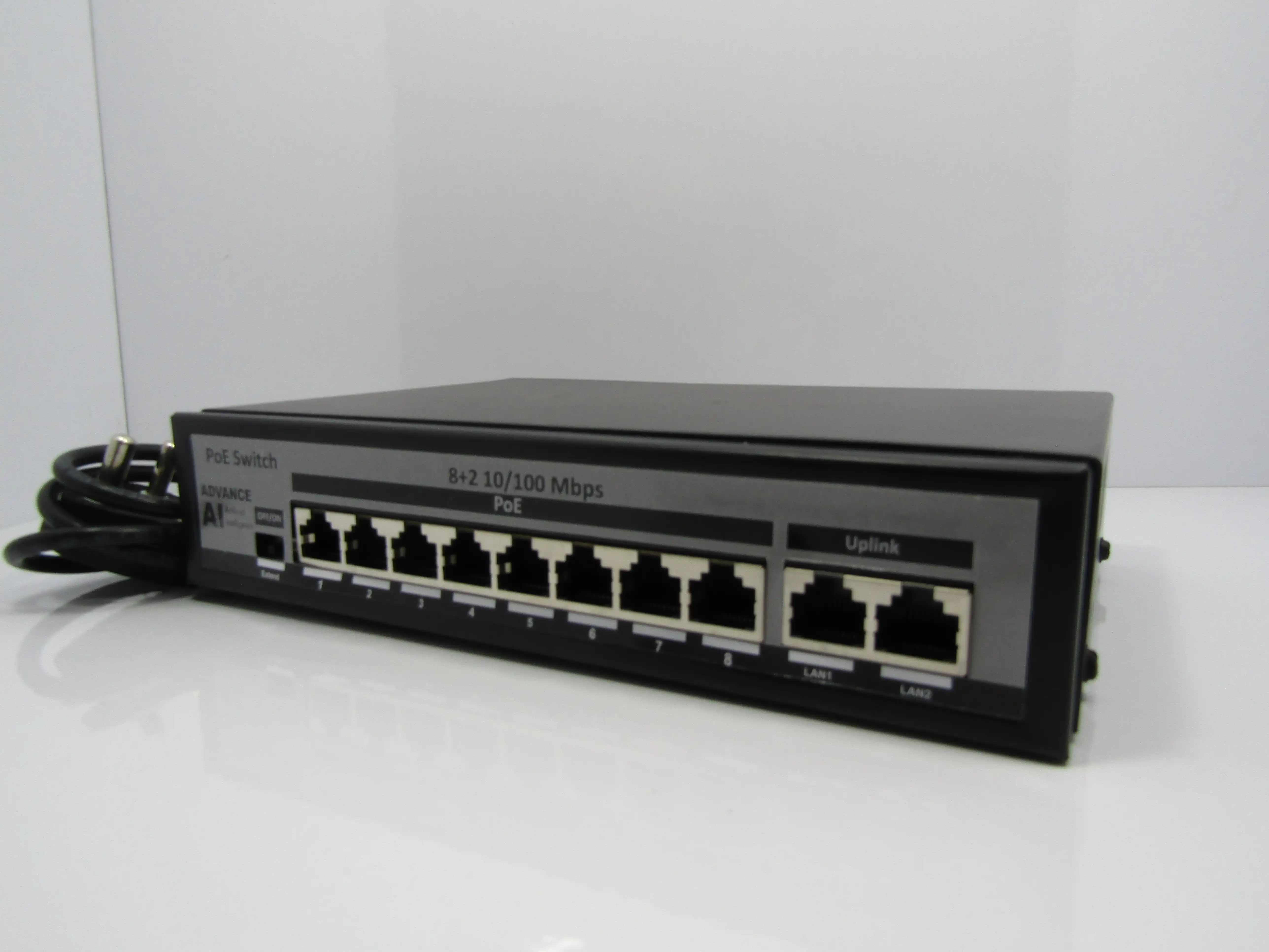8 ch. poe switch